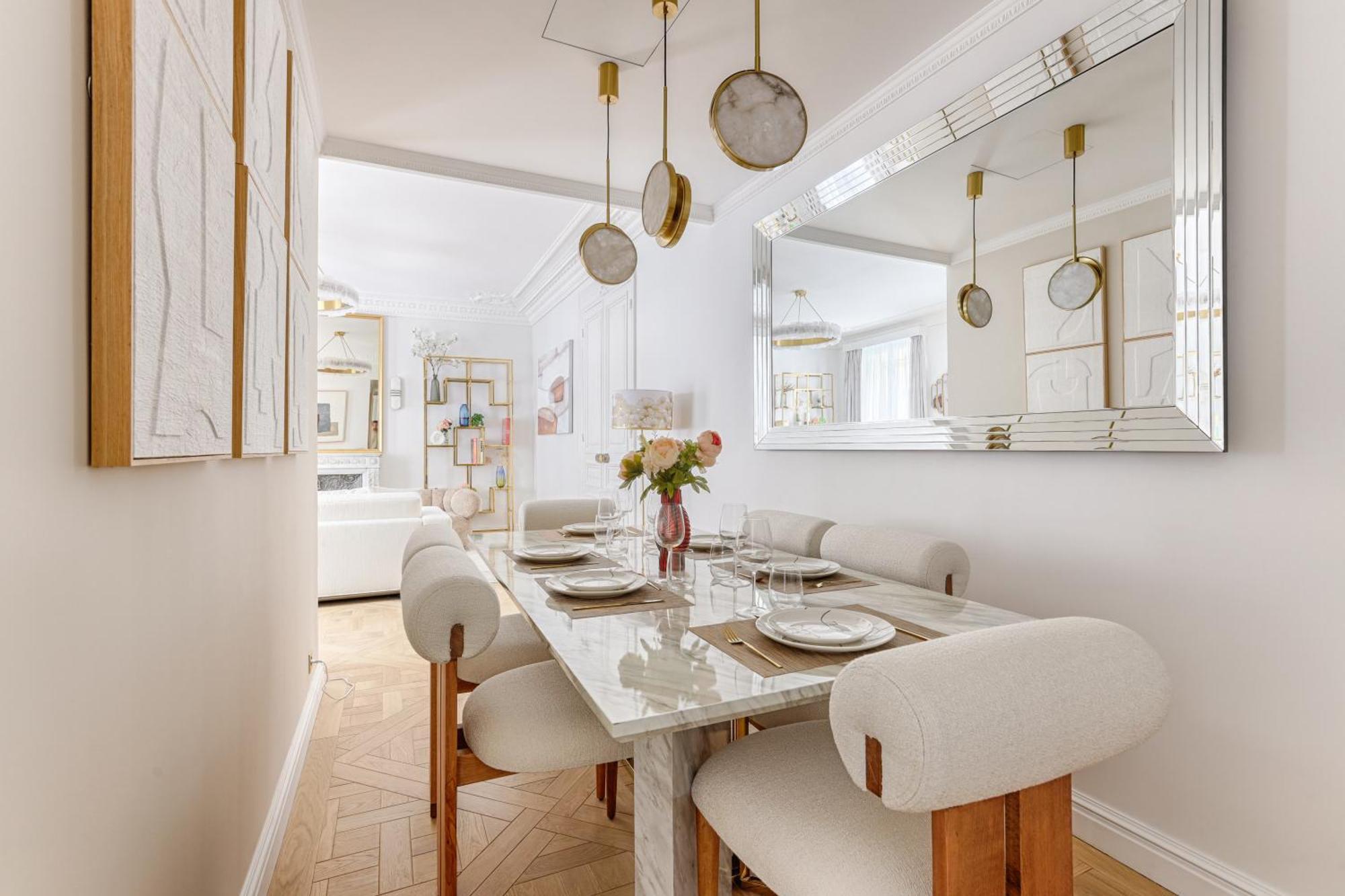 Elegant Luxury Apartment For 6 On Champs-Elysees Paris Ngoại thất bức ảnh